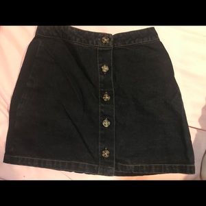 2 soft denim skirts